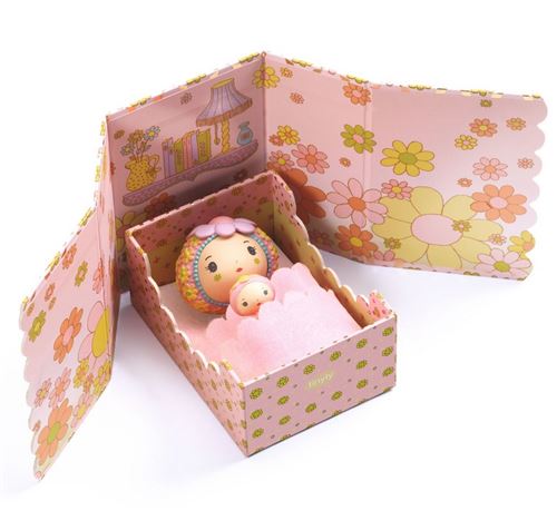 Non Communiqué Beige Tinyly - Rose Tinyroom - Djeco