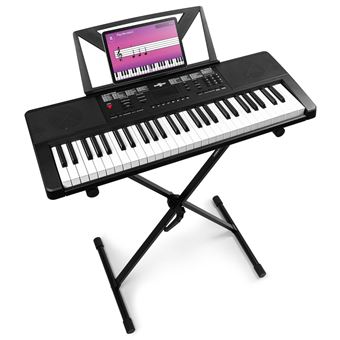 Max Rhapsody54 – Clavier Électronique 54 Touches, avec Stand inclus, Débutant – Modes Apprentissages - 1