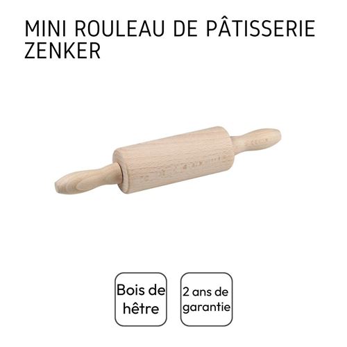 Rosenstein & Söhne : Rouleau à pâtisserie 35 cm à hauteur ajustable -  Accessoire de cuisine - Achat & prix