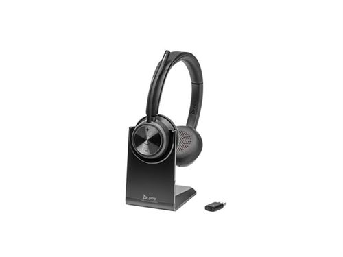 Auriculares Poly Savi 7320 UC sans fil DECT pour bureau et centres d'appels, noir - Image 3