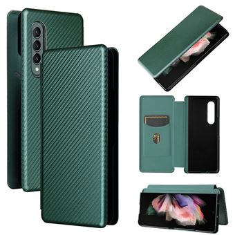 Étui FOXDOCK pour Samsung Galaxy Z Fold Case de flip de motif en