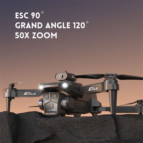Drone avec 2 Camra Positionnement du flux optique vitement dobstacles 360  dcollage en un clic drone quadrirotor - Cdiscount Jeux - Jouets