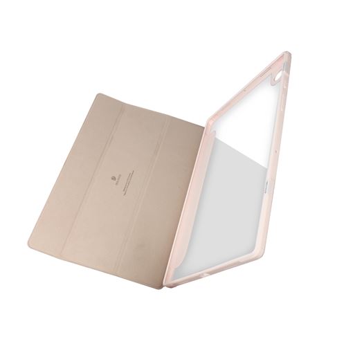 Étui pour Samsung Galaxy Tab A8 10.5 2021 Support Clavier Vidéo Rabat Aimanté Dux Ducis Rose