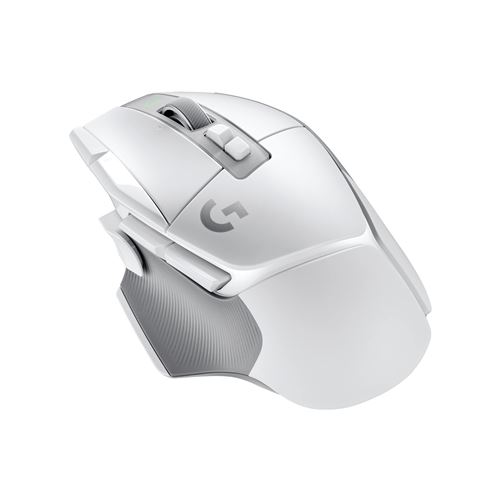 Logitech G G502 X Lightspeed - Souris - Optique - 8 Boutons - Sans Fil - 2.4 Ghz - Récepteur Usb Logitech Lightspeed - Blanc