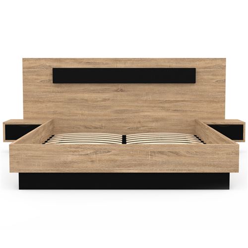 Ensemble de lit avec chevets attenants ECLIPSE | Chambre design | Mobilier de France (Canada