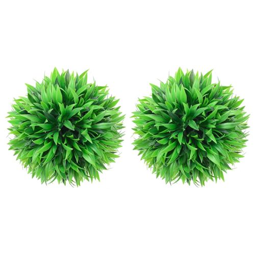 vidaXL Boules de buis artificielles 2 pcs 20 cm