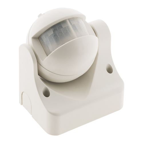 Non Communiqué Blanc Zenitech - Détecteur De Mouvement Extérieur Ip44