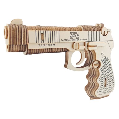 Puzzle 3D 106 pièces - Pistolet incurvé