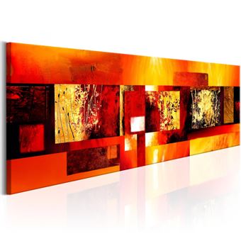 Tableau Imprimé "Golden Spell" 45 x 135 cm - 1