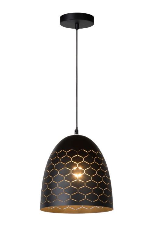 Lucide GALLA - Suspension - Ø 25,5 cm - Noir