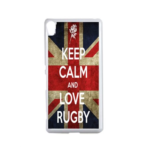 Coque Rugby England Compatible Sony Xperia Performance Transparent