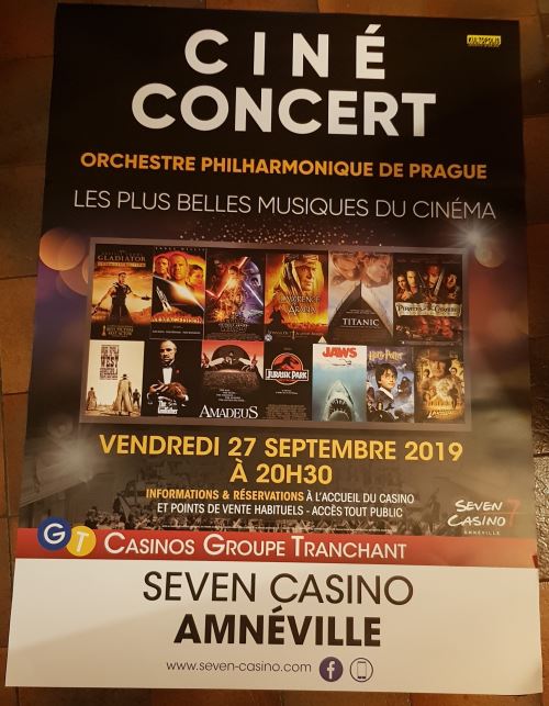 Musique Cinéma - titanic / Star Wars - AFFICHE