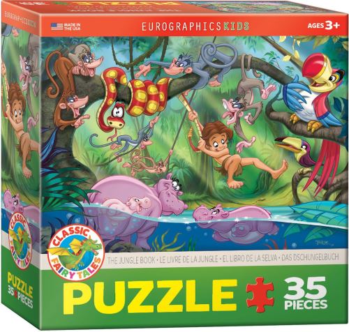 Eurographics Puzzle 35 Pc - The Jungle Book (MO) (EG60350424)