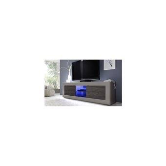 Meuble Tv Basic 181 Cm Taupe Wenge Meuble Tv Achat Prix