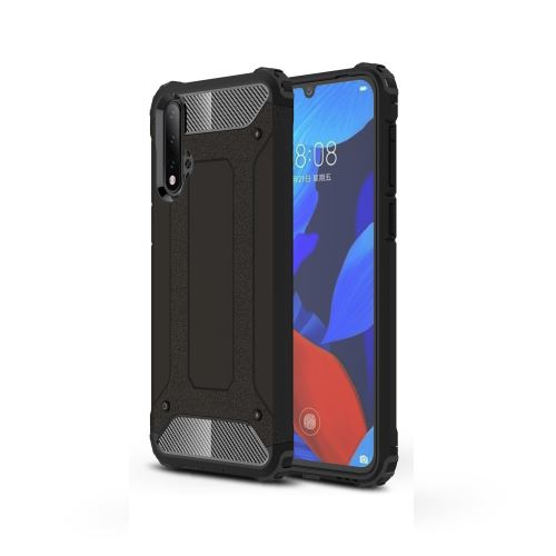 Coque en TPU garde blindée hybride noir pour votre Huawei Nova 5/Nova 5 Pro