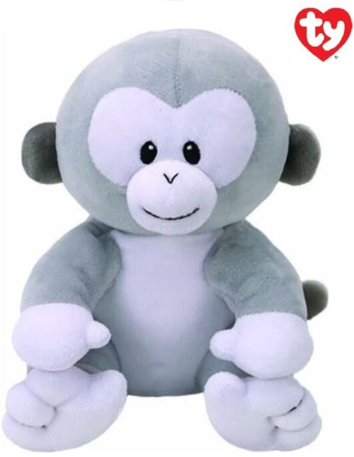 Ty Baby- Peluche doudou Singe - 17 cm