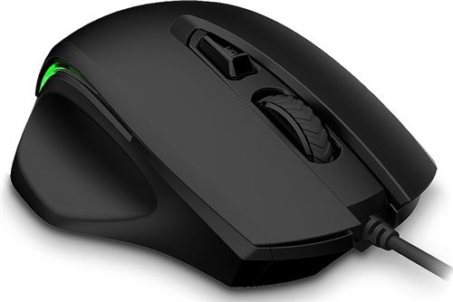 SPEEDLINK GARRIDO Illuminated SL-610006-BK - muis - USB - zwart