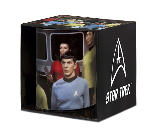 Star Trek - Équipage De L'uss Enterprise Mug De Café - Présenté Dans Un Coffret Cadeau - Multicolore - Design Original Sous Licence - Logoshirt