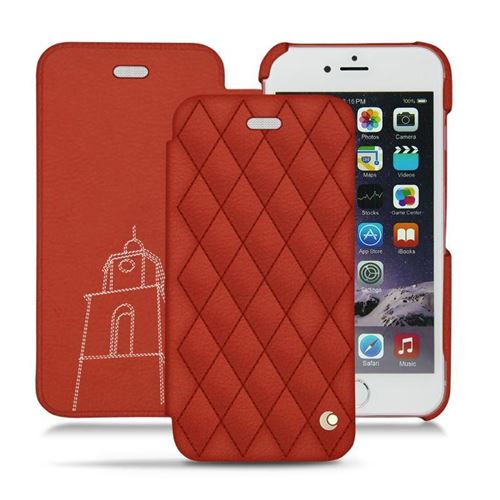 Noreve - Housse cuir Apple iPhone 6S Plus - Tentation Tropézienne Couture - Arange clouquié - Couture