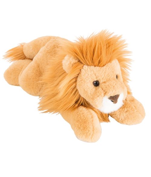 Doudou lion allongé 33 cm Hermann Teddy