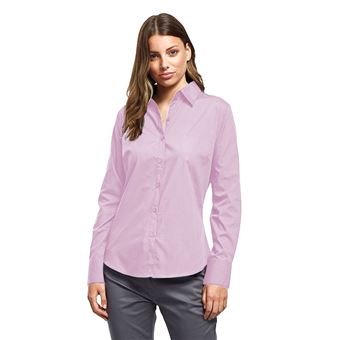 Premier Chemisier a manches longues Femme 34 FR Rose pale UTRW1090 Chemises et chemisiers de sport Achat prix fnac