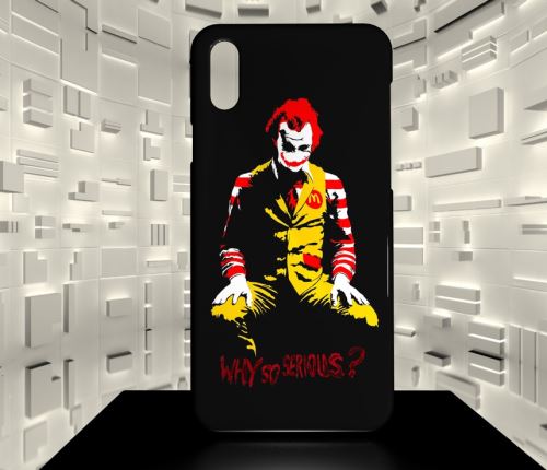 Coque Design Huawei P30 Joker Funny McDo 01