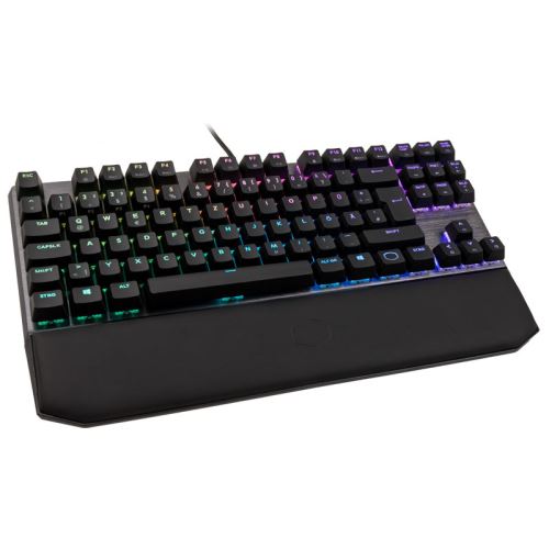 cooler master cooler master masterkeys mk730 gaming tastatur, mx-red, rgb, tkl noir