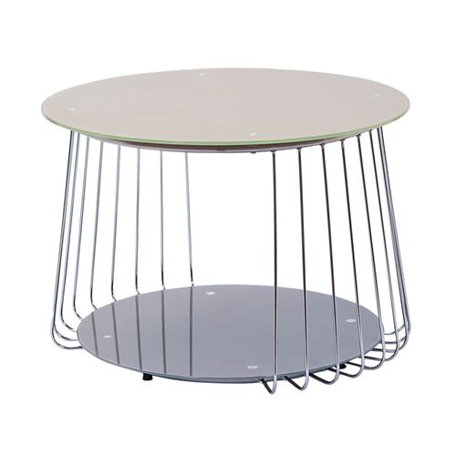 SALMA 70 - Table basse Cappuccino