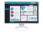 EIZO FlexScan EV2495-WT - Avec FlexStand - écran LED - 24.1" - 1920 x 1200 - IPS - 350 cd/m² - 1000:1 - 5 ms - HDMI, DisplayPort, USB-C - haut-parleurs - blanc