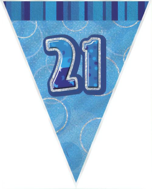 Haza Original ligne de drapeau 21 274 cm bleu
