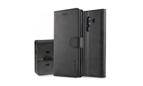 Etui type portefeuille pour Mate-10 Pro noir gamme LC.IMEEKE