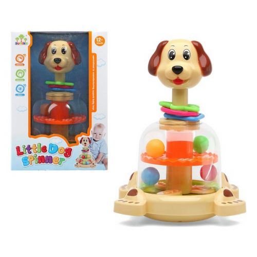 Jouet interactif pour bébé Little Dog Spinner 111403