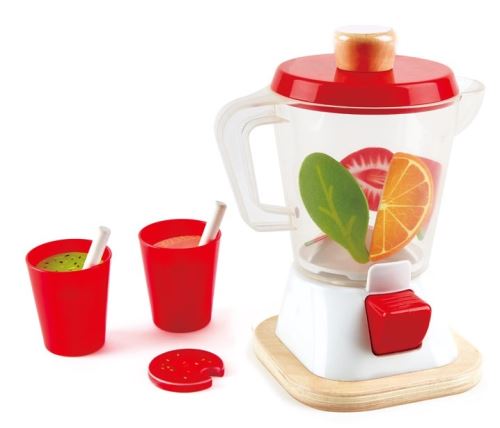 Hape kit mixeur pour jouets 12 pièces rouge