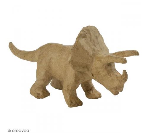 Tricératops à décorer - 20 x 6,5 x 10 cm