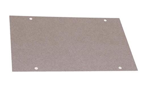 Plaque Mica Guide Ondes Sup 185X120 M/M pour Micro Ondes Whirlpool - 481946279721