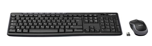 Logitech MK270 Wireless Combo - Ensemble clavier et souris - sans fil - 2.4 GHz - Français