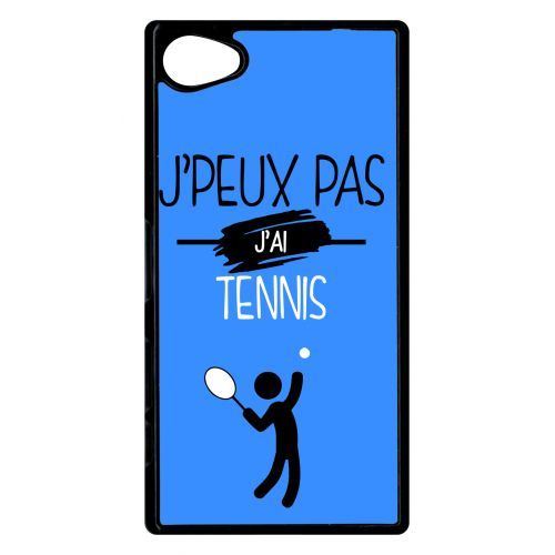 Coque sony xperia z5 compact j peux pas j ai tennis 12