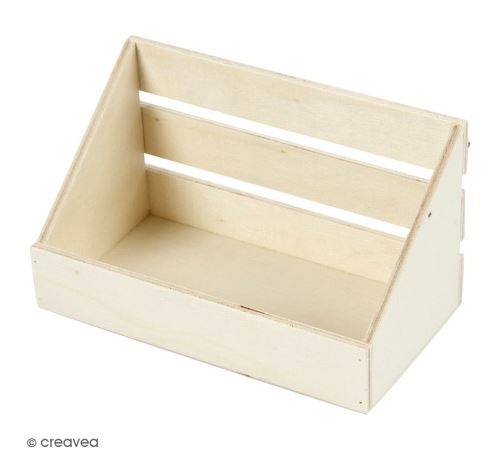 Étagère en bois - 13,5 x 7,5 x 7,5 cm