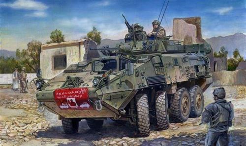 Lav-iii 8x8 Wheeled Armoured Vehicle - 1:35e - Trumpeter