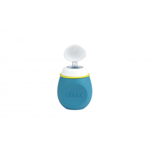 Gourde babysqueez' 2 en 1 - blue - beaba