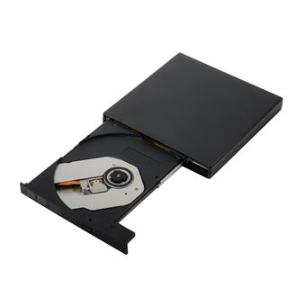 Graveur cd dvd externe usb 2.0 portable ultra fin lecteur dvd dvd lecteur  graveur graveur haute vitesse pour macbook air, mac[A189] - Cdiscount  Informatique