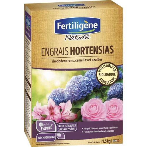 NATUREN engrais hortensias - 1,5 kg