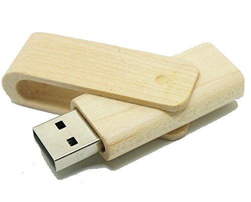 Eco en bambou bois véritable 16 Go  stockage de données USB Flash Drive Mémoire  Stick  Clé  Bambou Couleur