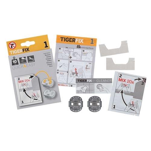 Tiger Matériel de montage TigerFix Type 1 Métal 398730046