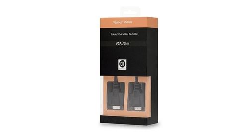 Câble vga mâle/femelle d2 diffusion