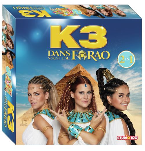 Studio 100 jeu K3 Dans van de Faraojunior
