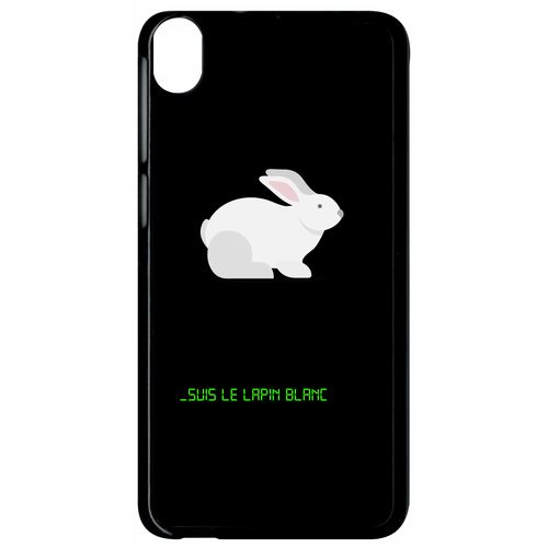Coque Htc Desire 820 Suis Le Lapin Blanc