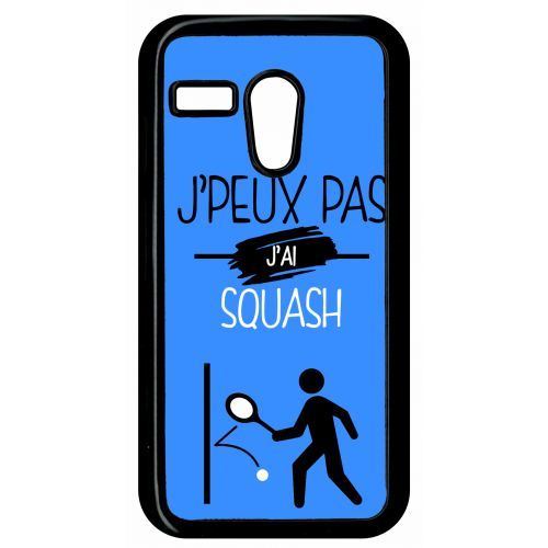 Coque motorola moto g j peux pas j ai squash 3