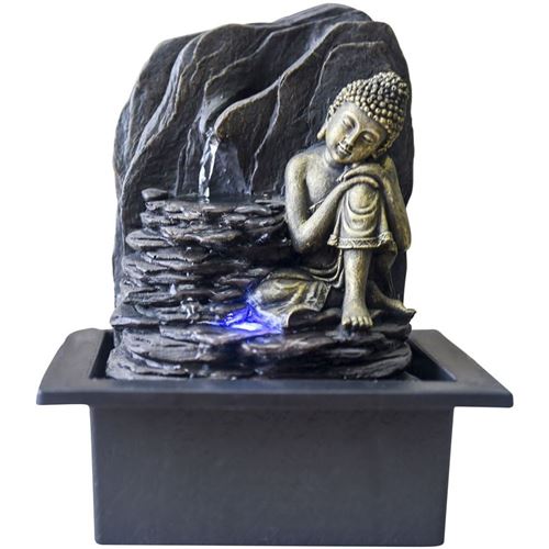 Zen Light - Fontaine bouddha LED Saoun