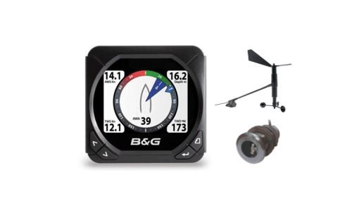 B&G Instrument multifonctions Triton T41 avec capteur Loch/ Sondeur/ Vent